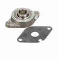 Sealmaster Mounted Stainless Steel Two Bolt Flange Ball Bearing, CRBFTS-PN20 CRBFTS-PN20